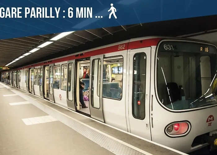 Mars New & Cozy - Parilly Train Station Apartmán